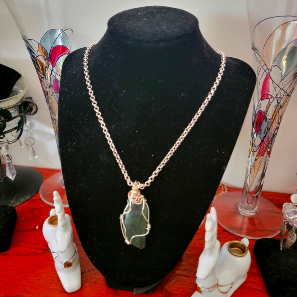Jasper a One of a Kind  Wyoming Jade Neckclace